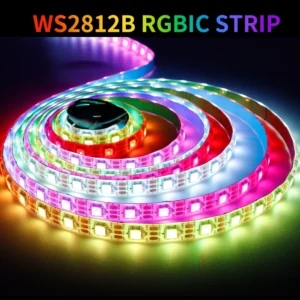 WS2812 Individually Addressable LED strip 30 60 74 96 144Pixels/LEDs/m WS2812B Smart RGBIC lights tape Magic Decorative Lamp 5V